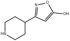 5-Isoxazolol,3-(4-piperidinyl)-(9CI) Struktur