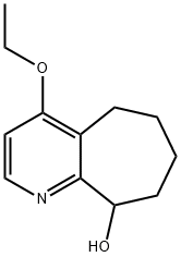5H-Cyclohepta[b]pyridin-9-ol,4-ethoxy-6,7,8,9-tetrahydro-(9CI) Struktur