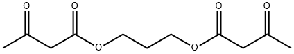 1,3-Propanediyl bis(3-oxobutanoate) Struktur