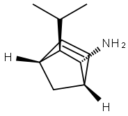 Bicyclo[2.2.1]hept-5-en-2-amine, 3-(1-methylethyl)-, (2-endo,3-exo)- (9CI) Struktur