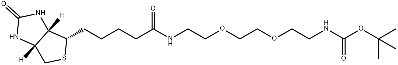 Biotin-PEG2-NH-Boc