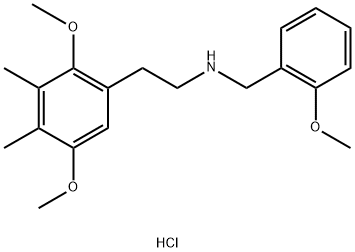 25G-NBOMe (hydrochloride) Struktur