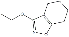 1,2-Benzisoxazole,3-ethoxy-4,5,6,7-tetrahydro-(9CI) Struktur