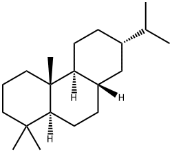 (4aR,4bα,7α,8aβ,10aα)-Tetradecahydro-1,1,4a-trimethyl-7-(1-methylethyl)phenanthrene Struktur