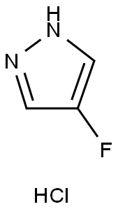 4-FLUORO-1H-PYRAZOLE HCL(WX639012S1) Struktur