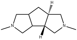 1H-Cyclopenta[1,2-c:3,4-c]dipyrrole,decahydro-2,5-dimethyl-,trans-(8CI) Struktur