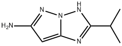 1H-Pyrazolo[1,5-b][1,2,4]triazol-6-amine,2-(1-methylethyl)-(9CI) Struktur