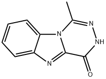 as-Triazino[4,5-a]benzimidazol-4(3H)-one,1-methyl-(8CI) Struktur