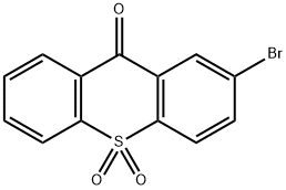 2-bromo-10,10-dioxo-10λ6-thioxanthen-9-one Struktur