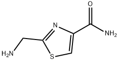 4-Thiazolecarboxamide,2-(aminomethyl)-(9CI) Struktur
