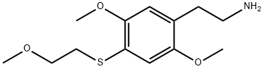 2,5-Dimethoxy-4-(β-Methoxyeth Struktur