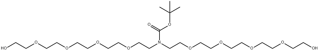 N-Boc-N-bis(PEG4-OH)|N-Boc-N-bis(PEG4-OH)