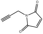 1H-Pyrrole-2,5-dione,1-(2-propynyl)-(9CI) Struktur
