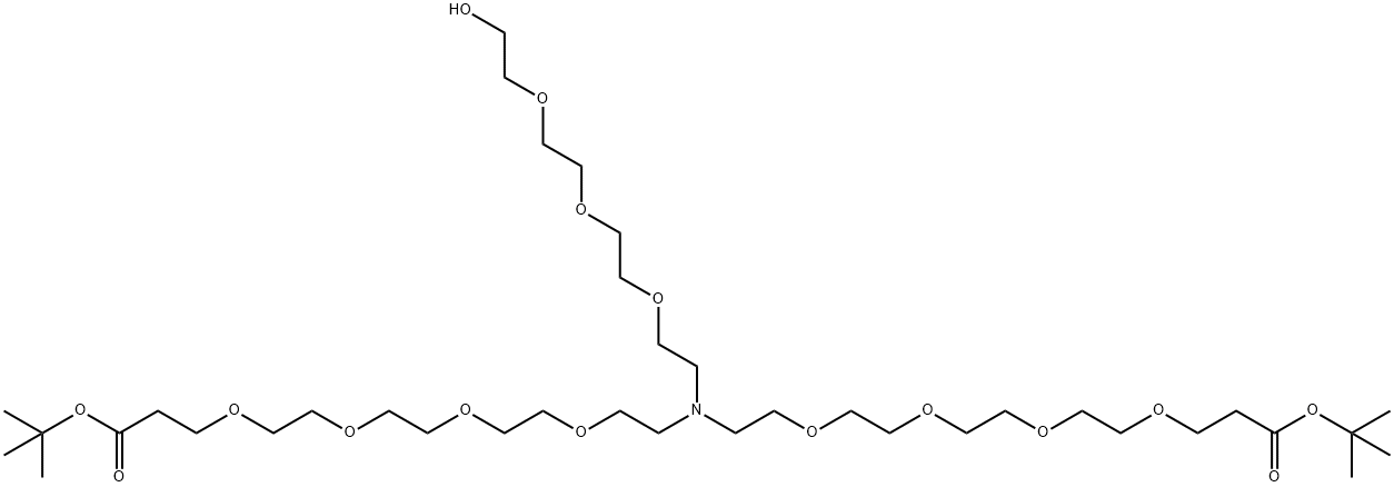 N-(Hydroxy-PEG3)-N-bis(PEG4-t-butyl ester)|N-(Hydroxy-PEG3)-N-bis(PEG4-t-butyl ester)