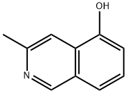 5-Isoquinolinol,3-methyl-(9CI) Struktur