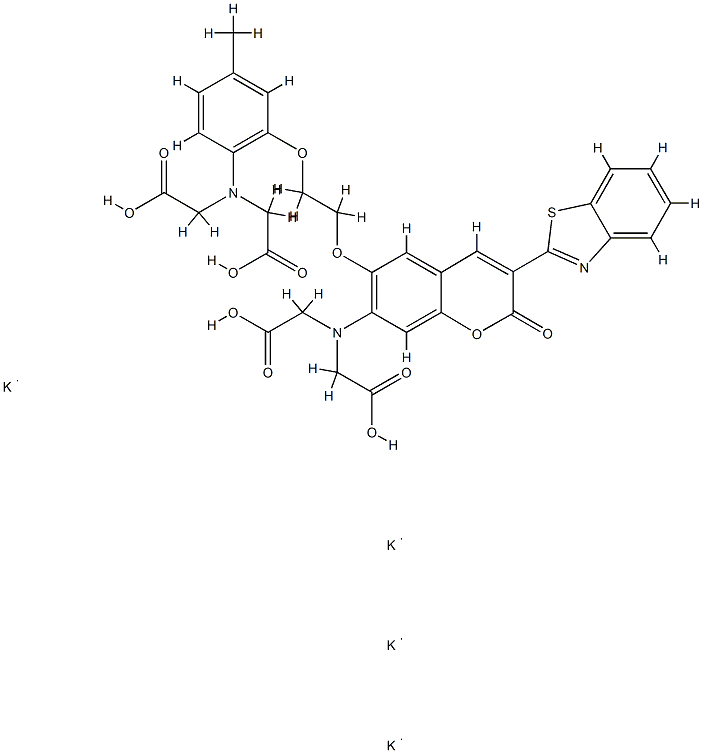 BTC,tetrapotassiumsalt 結(jié)構(gòu)式