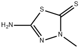1,3,4-Thiadiazole-2(3H)-thione,5-amino-3-methyl-(9CI) Struktur