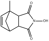4,7-Methano-1H-isoindole-1,3(2H)-dione,3a,4,7,7a-tetrahydro-2-hydroxy-4-methyl-(9CI) Struktur