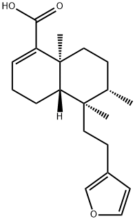 hardwickic acid Struktur