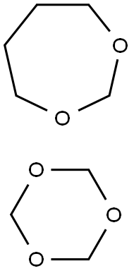 POLY(OXYMETHYLENE-CO-1,3-DIOXEPANE) Struktur