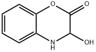 2H-1,4-Benzoxazin-2-one,3,4-dihydro-3-hydroxy-(9CI) Struktur