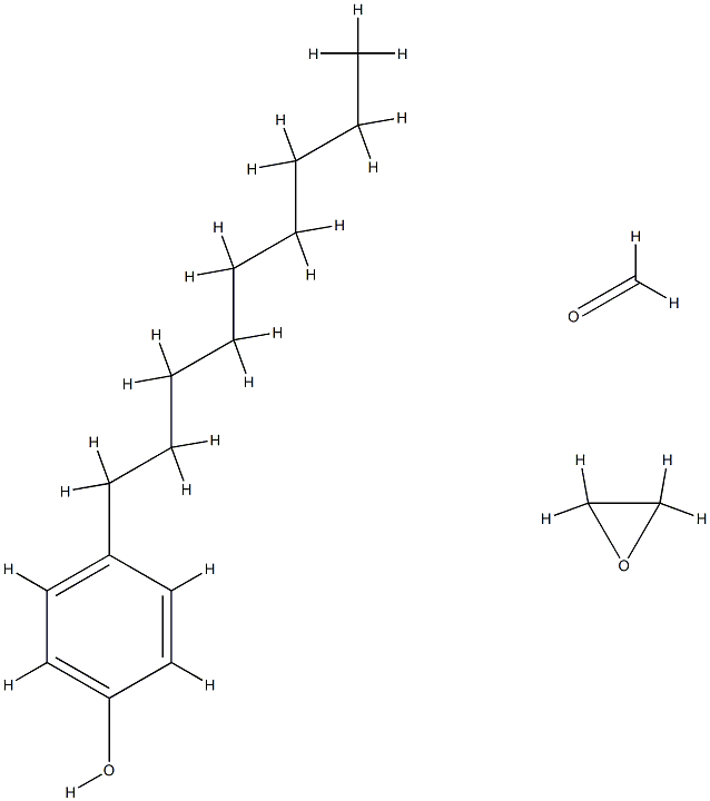 Formaldehyde, polymer with 4-nonylphenol and oxirane Struktur