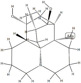 (8R,15S)-15-Methyllycopodane-5β,8,12-triol Struktur
