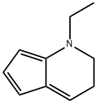1H-Cyclopenta[b]pyridine,1-ethyl-2,3-dihydro-(9CI) Struktur