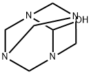 1,3,5,7-Tetraazatricyclo[3.3.1.13,7]decan-2-ol(9CI) Struktur