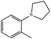Pyrrolidine, 1-(2-Methylphenyl)- Struktur