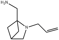 2-Azabicyclo[2.1.1]hexane-1-methanamine,2-(2-propenyl)-(9CI) Structure