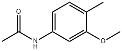 N-Acetyl-4-methyl-m-anisidine (NHCOCH3=1) Struktur
