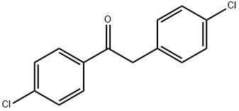 1,2-bis(4-chlorophenyl)ethanone Struktur