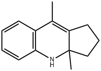 1H-Cyclopenta[b]quinoline,2,3,3a,4-tetrahydro-3a,9-dimethyl-(9CI) Struktur