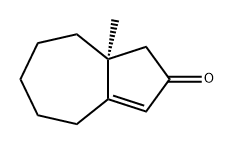 (S)-4,5,6,7,8,8a-Hexahydro-8aα-methylazulen-2(1H)-one Struktur