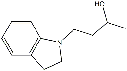 α-Methyl-2,3-dihydro-1H-indole-1-(1-propanol) Struktur