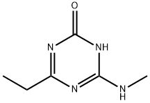 1,3,5-Triazin-2(1H)-one,4-ethyl-6-(methylamino)-(9CI) Struktur