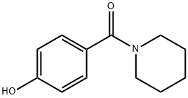 4-(piperidin-1-ylcarbonyl)phenol Structure