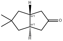 2(1H)-Pentalenone,hexahydro-5,5-dimethyl-,(3aR,6aR)-rel-(9CI) Struktur