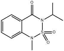 ベンタゾンメチル 化學(xué)構(gòu)造式