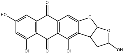 versicolorin A hemiacetal Struktur