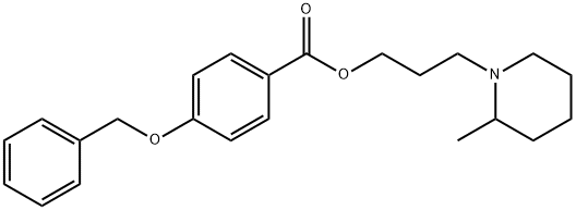 3-(2-Methylpiperidino)propyl=p-benzyloxybenzoate|