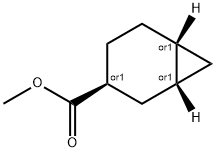 Bicyclo[4.1.0]heptane-3-carboxylic acid, methyl ester, (1R,3S,6R)-rel- (9CI) Struktur