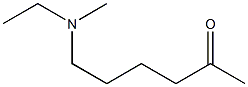 2-Hexanone,6-(ethylmethylamino)-(9CI) Struktur