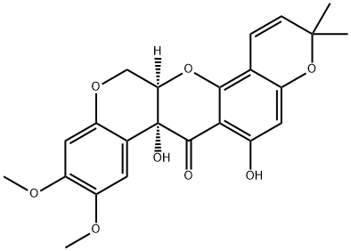 11-ヒドロキシテフロシン 化學(xué)構(gòu)造式