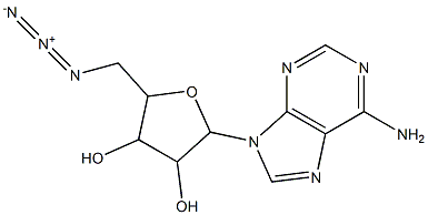 5'-疊氮基-5'-脫氧腺苷 結(jié)構(gòu)式