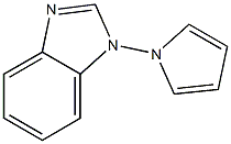 1H-Benzimidazole,1-(1H-pyrrol-1-yl)-(9CI) Struktur