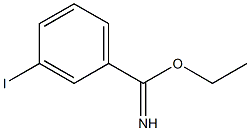 ethyl 3-iodobenzimidate Struktur