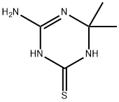 1,3,5-Triazine-2(1H)-thione,6-amino-3,4-dihydro-4,4-dimethyl-(9CI) Struktur