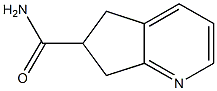 5H-Cyclopenta[b]pyridine-6-carboxamide,6,7-dihydro-(9CI) Struktur